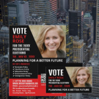 Styish Modern Political Campaigner Advertising