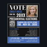 Styish Political Campaigner Advertising Flyer<br><div class="desc">Styish Political Campaigner Advertising Flyer by The Business Card Store.</div>