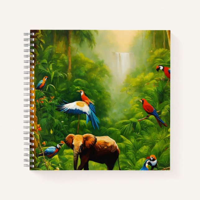 Style: 8.5" x 8.5" Spiral Notebook (Front)