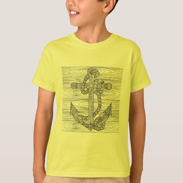 Style Anchor And Rope T-Shirt (Front)