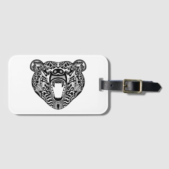 Style Bear Luggage Tag (Front Horizontal)