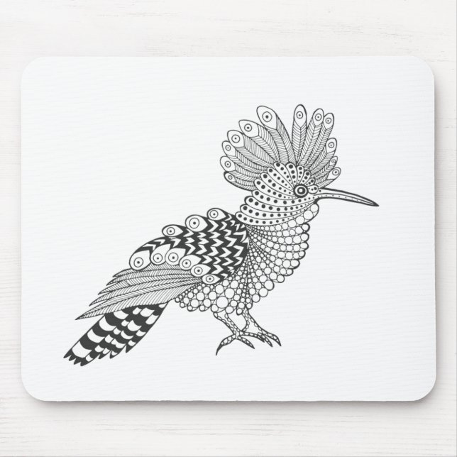Style Bird Mouse Mat (Front)