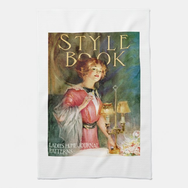 Style Book Tea Towel (Vertical)