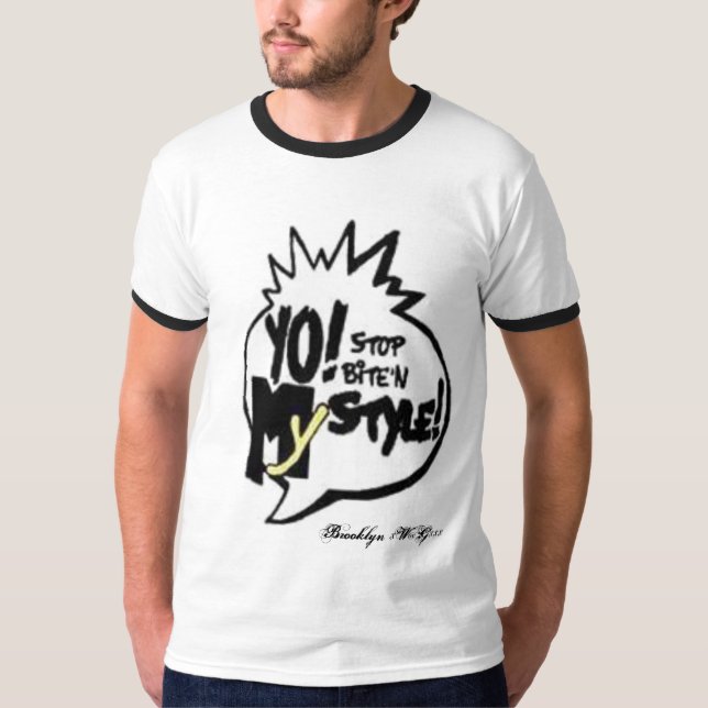 STYLE, Brooklyn $W@G$$$ T-Shirt (Front)