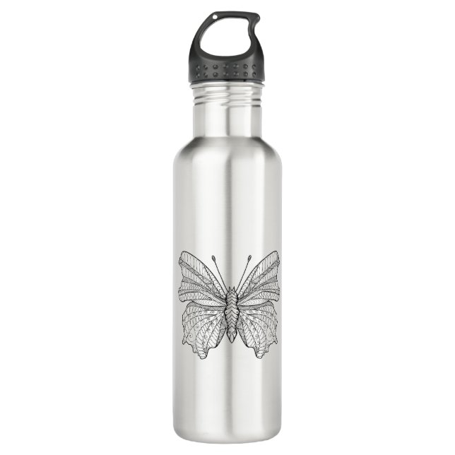 Style Butterfly 3 710 Ml Water Bottle (Front)
