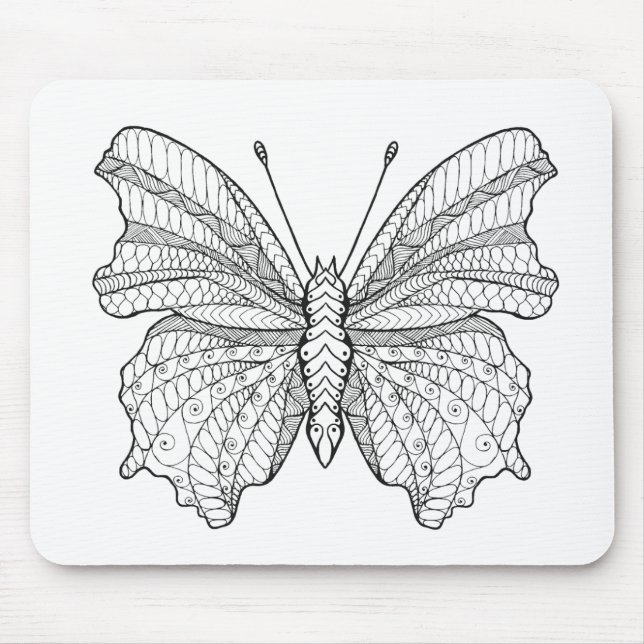 Style Butterfly 3 Mouse Mat (Front)