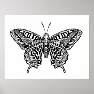 Style Butterfly 4 Poster