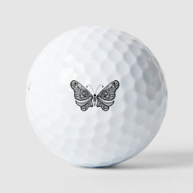 Style  Butterfly Golf Balls (Front)