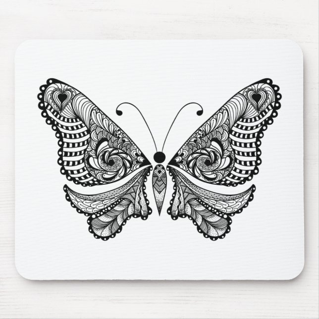 Style  Butterfly Mouse Mat (Front)
