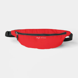 Style & Care Red Bum Bags