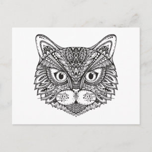 Style Cat Postcard
