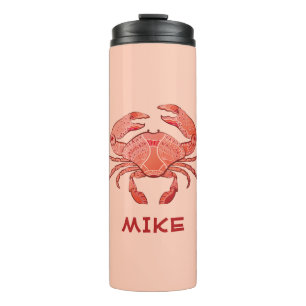 Style Crab Add Your Name Thermal Tumbler