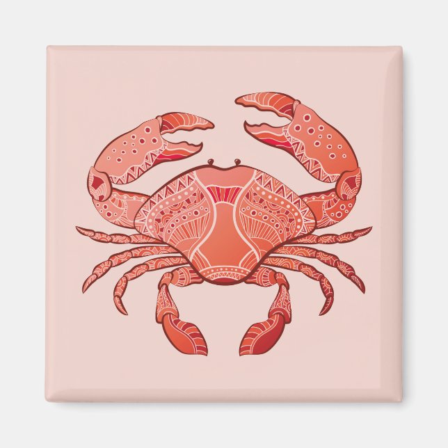 Style Crab Magnet (Front)