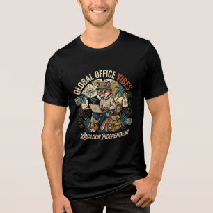 STYLE DIRECTION: expressive underground merch ener Tri-Blend Shirt