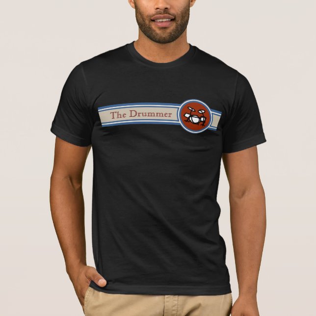 style drummer - drums T-Shirt (Front)