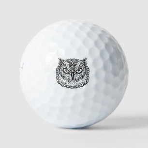 Style Eagle Owl Head Golf Balls