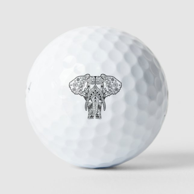Style Elephant Golf Balls (Front)