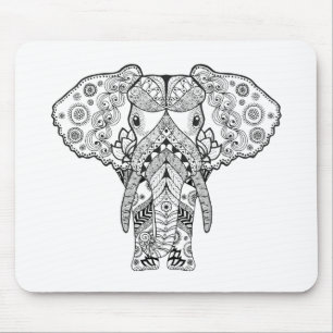 Style Elephant Mouse Mat