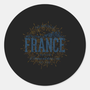 Style France Classic Round Sticker