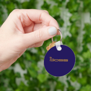 Style Gold The BOSS Key Ring