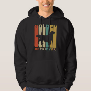 Style Golden Retriever Silhouette Relaxed Fit Hoodie