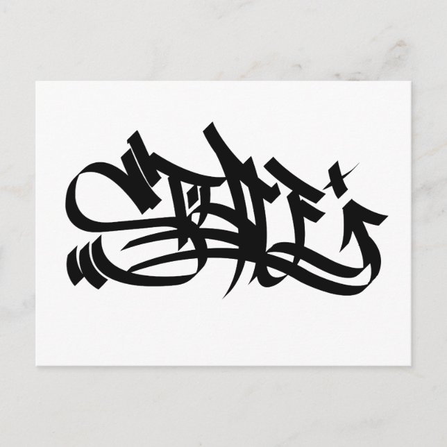Style graf marker post card (Front)