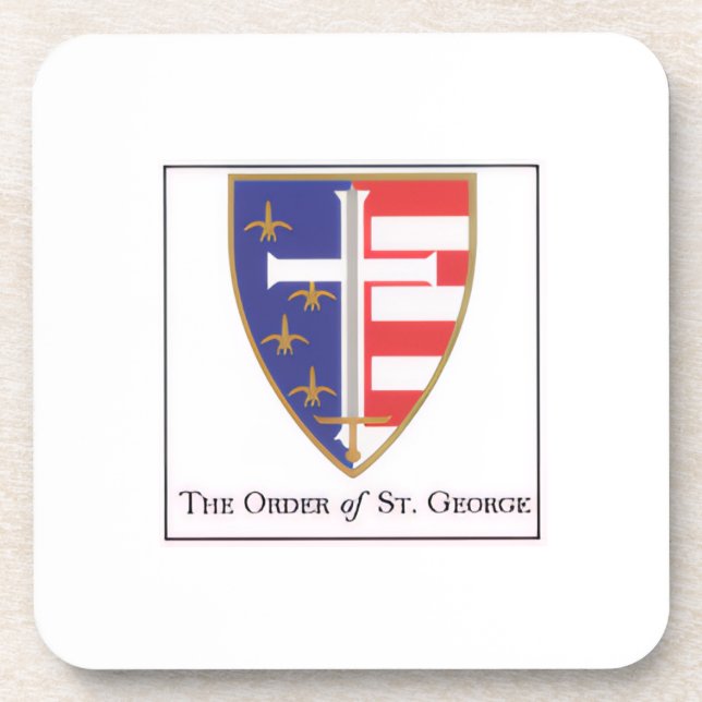 Style: Hard Plastic coasters with cork back - set  (Front)