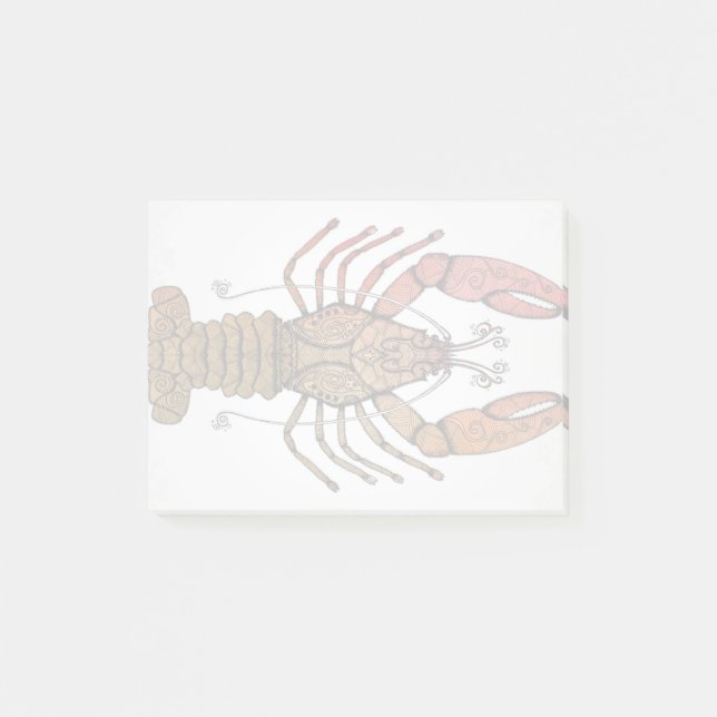 Style Lobster Post-it Notes (Front)