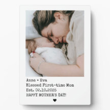 Style One Pic First Time Mother's Day