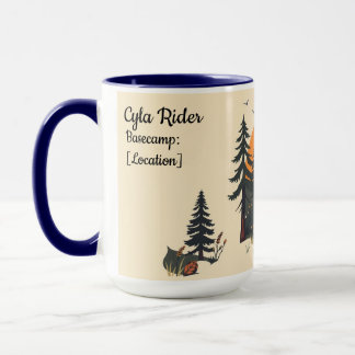 Style Retro Hiking Club National Park Mug