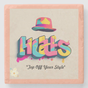 "Style Statement" Stone Coaster
