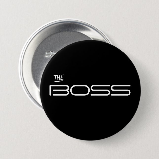 Style The BOSS Button (Front & Back)