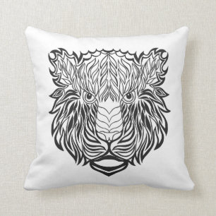 Style Tiger Head Cushion