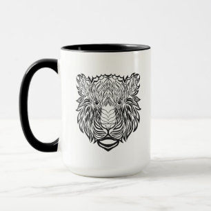 Style Tiger Head Mug
