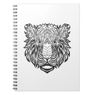 Style Tiger Head Notebook