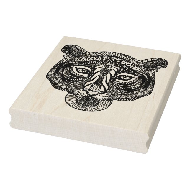 Style Tiger Rubber Stamp (Stamp)