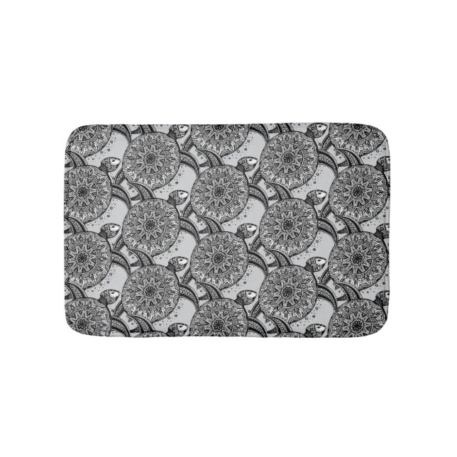 Style Turtle Pattern Bath Mat (Front)