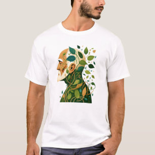 StyleCPU Elderly Wisdom: Nature's Embrace  T-Shirt