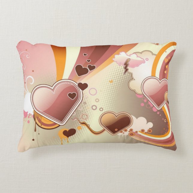 Styled design background decorative cushion (Front)