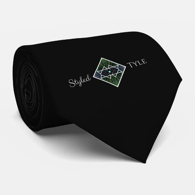Styled Tyle Logo Tie (Rolled)