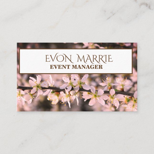 Stylis Elegant  Business Card (Front)
