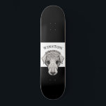 Stylise Labrador Retriever Personalised Skateboard<br><div class="desc">Stylised labrador retriever print personalised with your dog's name. Illustrated lab art. Add your dog'd name.</div>