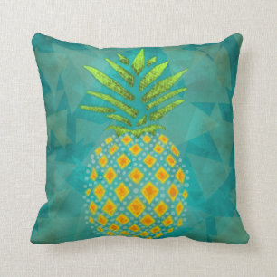 Stylised abstract pineapple cushion