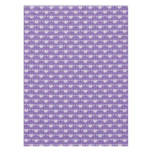 Stylised Art Deco butterfly - dusty lilac Tablecloth