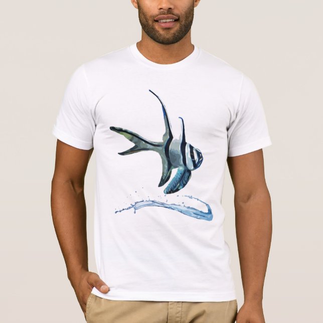 Stylised Banggaii Cardinalfish T-Shirt (Front)
