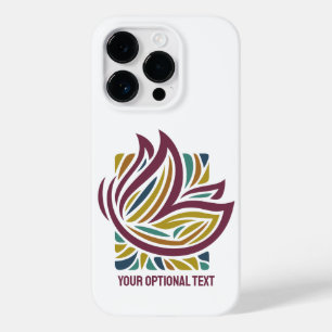 Stylised Butterfly Optional Text Case-Mate iPhone 14 Pro Case