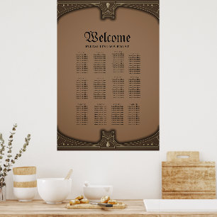 Stylised butterfly  poster