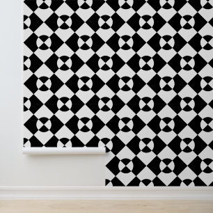 Stylised Checkers Pattern  Wallpaper