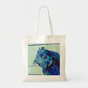 Stylised Chicken #1 purple Tote Bag