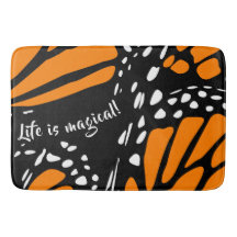 Stylised Classic Monarch Butterfly Wing